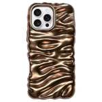 Cream Texture Electroplating TPU Full Coverage Phone Case, For iPhone 17 Pro Max, For iPhone 17 Pro, For iPhone 17, For iPhone 16 Pro Max, For iPhone 16 Pro