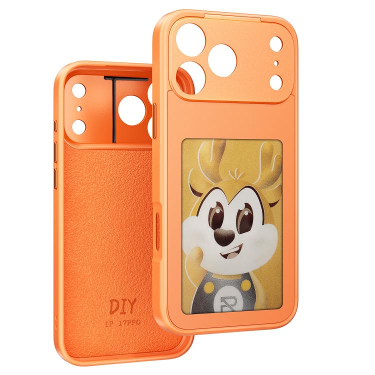 Ốp lưng điện thoại DIY màn hình E-ink bốn màu NFC, dành cho iPhone 17 Pro Max, dành cho iPhone 17 Pro