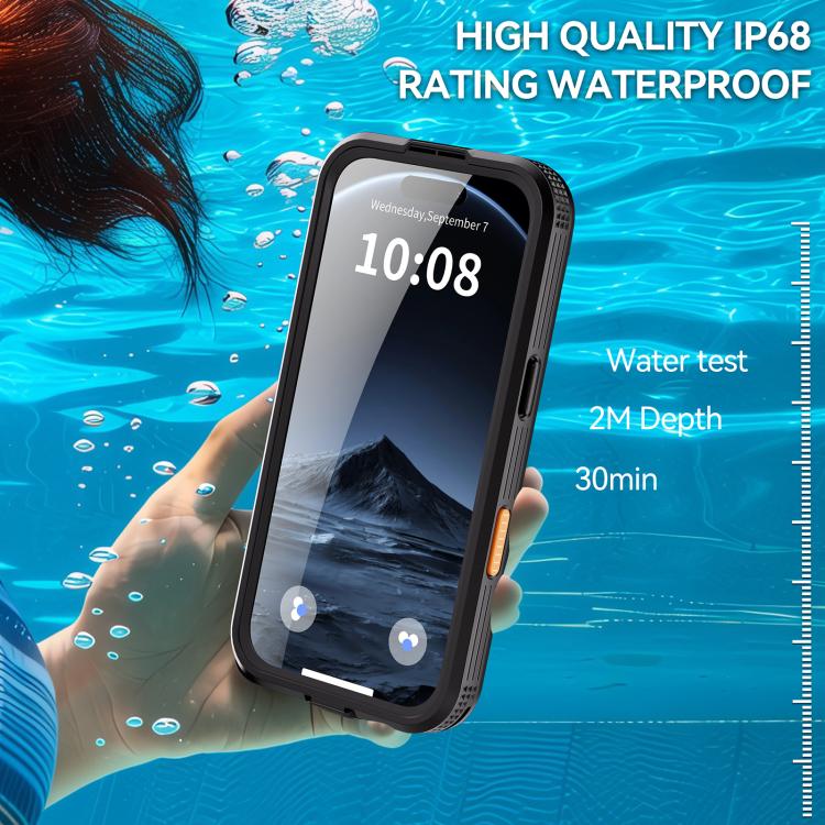 Ốp lưng điện thoại RedPepper chống nước IP68 ba lớp bảo vệ MagSafe, dành cho iPhone 17 Pro Max, dành cho iPhone 17 Pro, dành cho iPhone Air