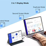 Màn hình di động IPS 10.5 inch P105A01D với HD / mở rộng Type-C, phích cắm Mỹ, 10.5 inch