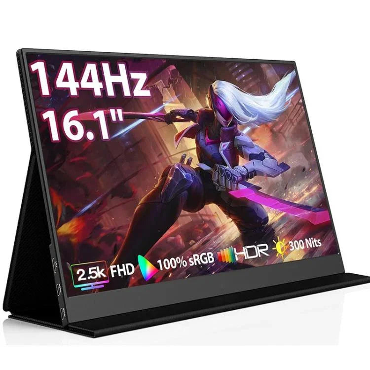 Màn hình di động 16.1 inch 2.5K P161Q10G mở rộng 144Hz, 16.1 inch 2.5K 144Hz