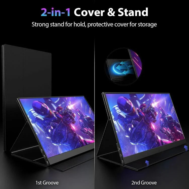 Màn hình di động 16.1 inch 2.5K P161Q10G mở rộng 144Hz, 16.1 inch 2.5K 144Hz