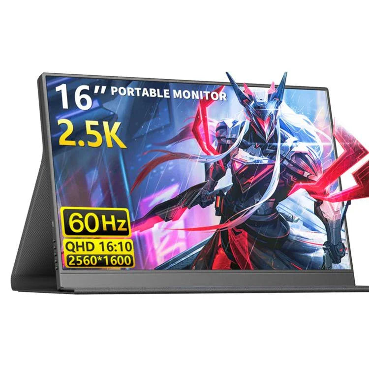 Màn hình di động chơi game 16 inch 2.5K P160Q16BW mở rộng 60Hz, 16 inch 2.5K 60Hz