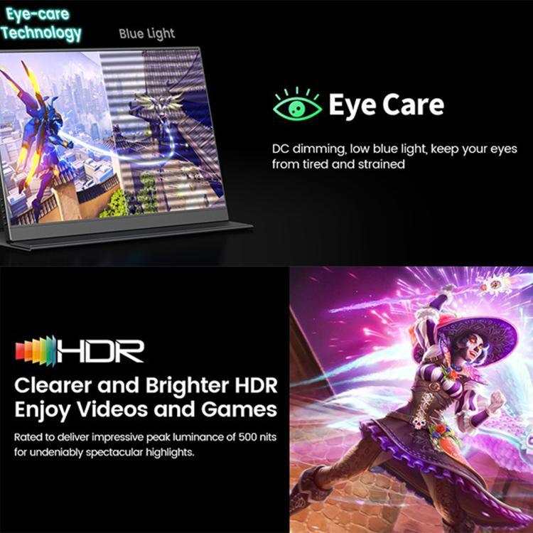 Màn hình di động chơi game 16 inch 4K P160A20 mở rộng, 16 inch 4K