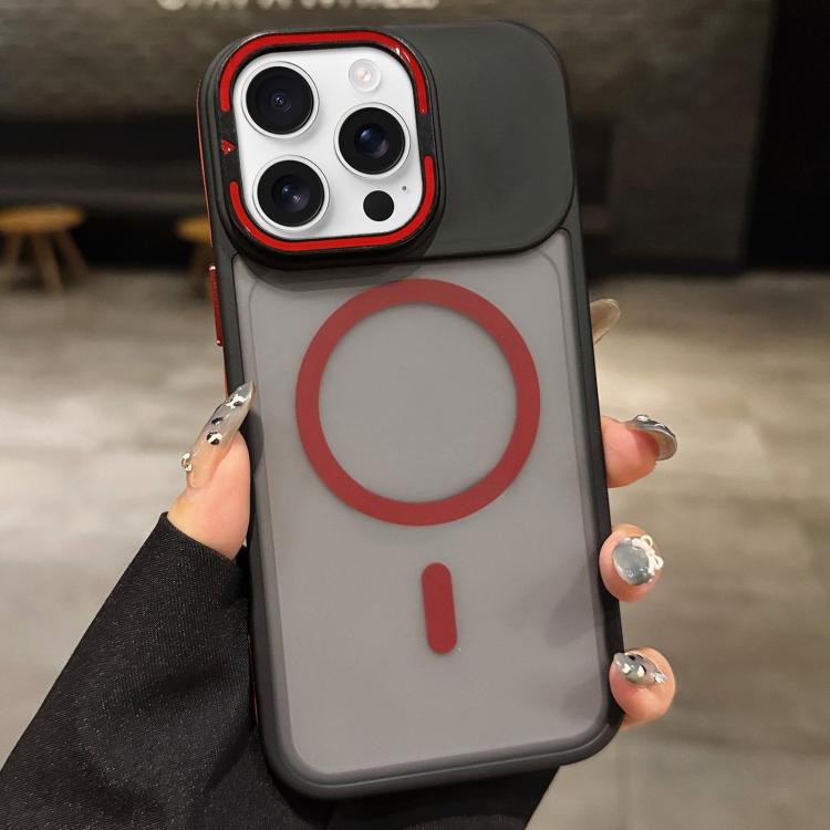 Ốp lưng MagSafe từ tính giữ ống kính kim loại nhám cảm giác da, dành cho iPhone 17 Pro Max, dành cho iPhone 17 Pro, dành cho iPhone 17, dành cho iPhone Air, dành cho iPhone 16 Pro Max, dành cho iPhone 16 Pro