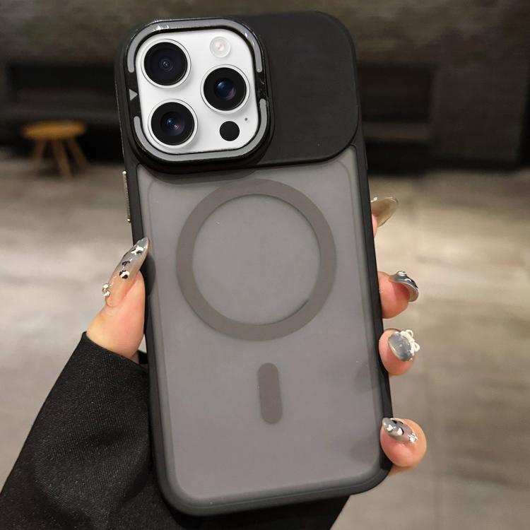Ốp lưng MagSafe từ tính giữ ống kính kim loại nhám cảm giác da, dành cho iPhone 17 Pro Max, dành cho iPhone 17 Pro, dành cho iPhone 17, dành cho iPhone Air, dành cho iPhone 16 Pro Max, dành cho iPhone 16 Pro