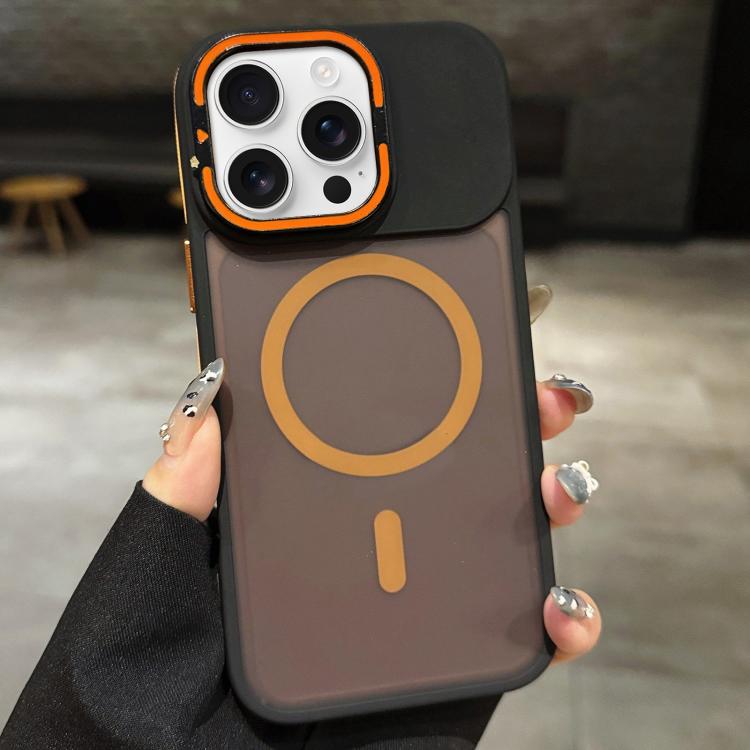 Ốp lưng MagSafe từ tính giữ ống kính kim loại nhám cảm giác da, dành cho iPhone 17 Pro Max, dành cho iPhone 17 Pro, dành cho iPhone 17, dành cho iPhone Air, dành cho iPhone 16 Pro Max, dành cho iPhone 16 Pro