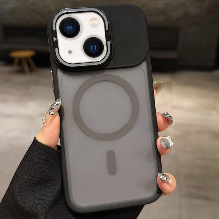 Ốp lưng điện thoại MagSafe nam châm giữ ống kính kim loại mờ cảm giác da, dành cho iPhone 16 Plus, dành cho iPhone 16, dành cho iPhone 15 Pro Max, dành cho iPhone 15 Pro, dành cho iPhone 15, dành cho iPhone 14