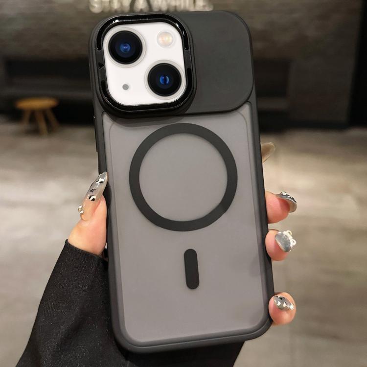 Ốp lưng điện thoại MagSafe nam châm giữ ống kính kim loại mờ cảm giác da, dành cho iPhone 16 Plus, dành cho iPhone 16, dành cho iPhone 15 Pro Max, dành cho iPhone 15 Pro, dành cho iPhone 15, dành cho iPhone 14