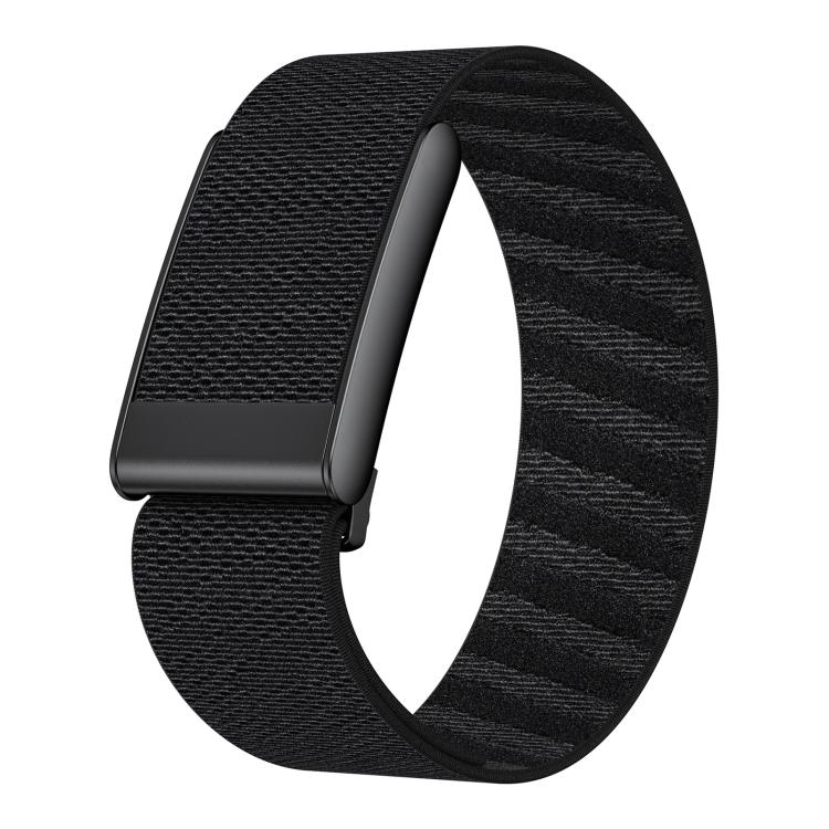 xDfind Black Buckle Sport Elastic Twill Pattern Nylon Watch Band, For WHOOP 5.0 Standard Version