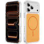Ốp lưng điện thoại MagSafe nam châm cảm giác da mờ pha lê, dành cho iPhone 17 Pro Max, dành cho iPhone 17 Pro, dành cho iPhone 17, dành cho iPhone Air