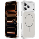 Ốp lưng điện thoại MagSafe nam châm cảm giác da mờ pha lê, dành cho iPhone 17 Pro Max, dành cho iPhone 17 Pro, dành cho iPhone 17, dành cho iPhone Air