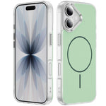 Ốp lưng điện thoại MagSafe nam châm cảm giác da mờ pha lê, dành cho iPhone 17 Pro Max, dành cho iPhone 17 Pro, dành cho iPhone 17, dành cho iPhone Air
