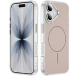 Ốp lưng điện thoại MagSafe nam châm cảm giác da mờ pha lê, dành cho iPhone 17 Pro Max, dành cho iPhone 17 Pro, dành cho iPhone 17, dành cho iPhone Air