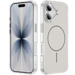 Ốp lưng điện thoại MagSafe nam châm cảm giác da mờ pha lê, dành cho iPhone 17 Pro Max, dành cho iPhone 17 Pro, dành cho iPhone 17, dành cho iPhone Air