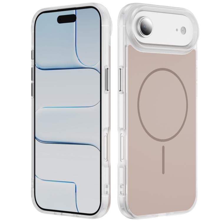 Ốp lưng điện thoại MagSafe nam châm cảm giác da mờ pha lê, dành cho iPhone 17 Pro Max, dành cho iPhone 17 Pro, dành cho iPhone 17, dành cho iPhone Air