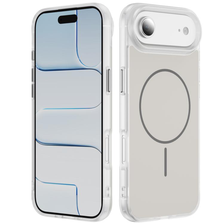Ốp lưng điện thoại MagSafe nam châm cảm giác da mờ pha lê, dành cho iPhone 17 Pro Max, dành cho iPhone 17 Pro, dành cho iPhone 17, dành cho iPhone Air
