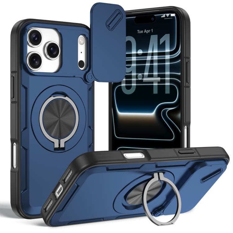 Camshield Rotation Holder MagSafe Phone Case, For iPhone 17e / 16e, For iPhone 17 Pro Max, For iPhone 17 Pro, For iPhone 17, For iPhone 16 Pro Max, For iPhone 16 Pro, For iPhone 16 Plus, For iPhone 16