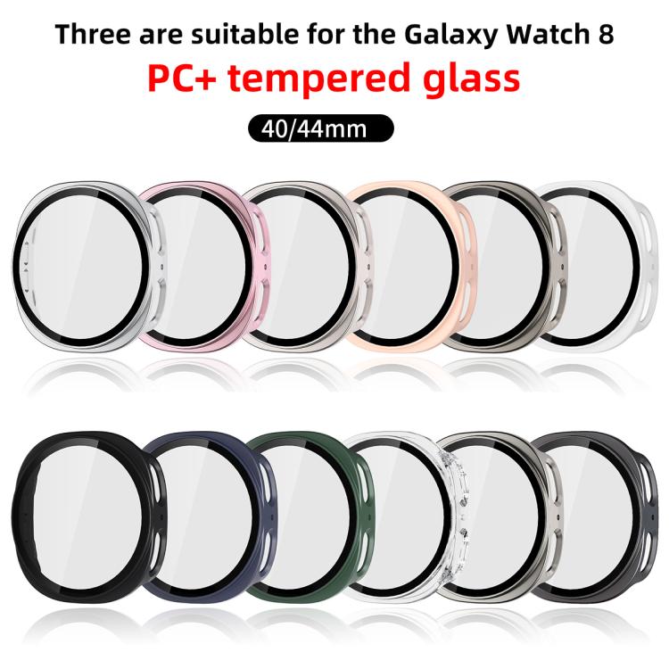 Vỏ bảo vệ đồng hồ PC mờ tích hợp phim cường lực xDfind, Dành cho Samsung Galaxy Watch8 44mm, Dành cho Samsung Galaxy Watch8 40mm