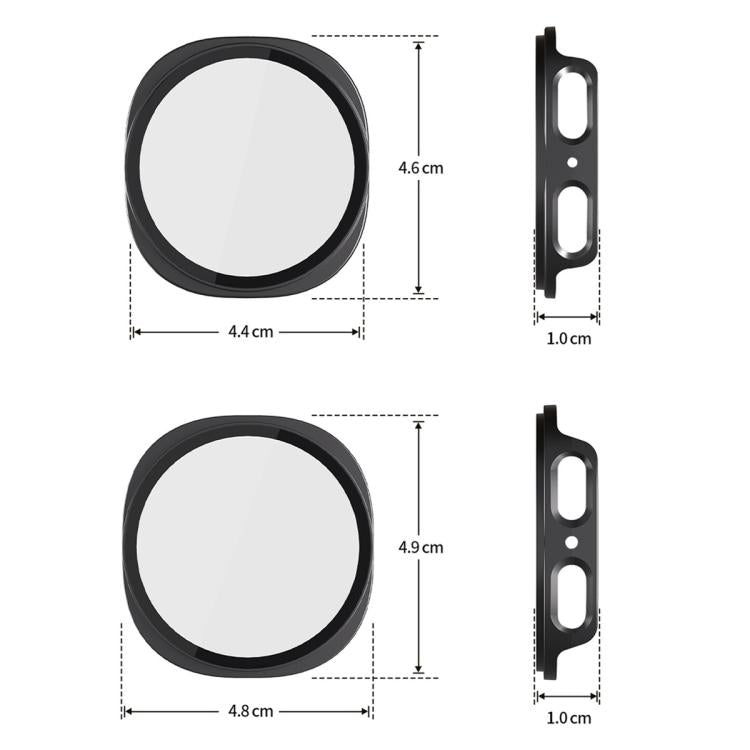 Vỏ bảo vệ đồng hồ PC mờ tích hợp phim cường lực xDfind, Dành cho Samsung Galaxy Watch8 44mm, Dành cho Samsung Galaxy Watch8 40mm