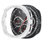 Vỏ bảo vệ đồng hồ PC rỗng hàng đơn kim cương xDfind, Dành cho Samsung Galaxy Watch8 44mm, Dành cho Samsung Galaxy Watch8 40mm