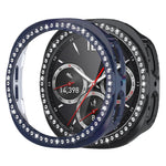Vỏ bảo vệ đồng hồ PC rỗng hàng đơn kim cương xDfind, Dành cho Samsung Galaxy Watch8 44mm, Dành cho Samsung Galaxy Watch8 40mm