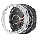 Vỏ bảo vệ đồng hồ PC rỗng hàng đơn kim cương xDfind, Dành cho Samsung Galaxy Watch8 44mm, Dành cho Samsung Galaxy Watch8 40mm
