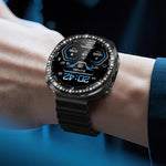 Vỏ bảo vệ đồng hồ PC rỗng hàng đơn kim cương xDfind, Dành cho Samsung Galaxy Watch8 44mm, Dành cho Samsung Galaxy Watch8 40mm
