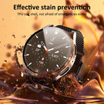 Vỏ bảo vệ đồng hồ TPU tích hợp phim cường lực xDfind, Dành cho Samsung Galaxy Watch7 44mm, Dành cho Samsung Galaxy Watch7 40mm