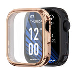 xDfind Plating Tempered Film Integrated TPU Watch Protective Cover, For Huawei Watch Fit 4 Pro, For Huawei Watch Fit 4