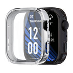 xDfind Plating Tempered Film Integrated TPU Watch Protective Cover, For Huawei Watch Fit 4 Pro, For Huawei Watch Fit 4