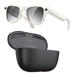 Kính Thông Minh AI M02 Ultra Camera 8MP Tròng Kính Chuyển Màu, với Hộp Sạc Màu Đen, với Hộp Sạc Màu Nâu