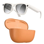 Kính Thông Minh AI M02 Ultra Camera 8MP Tròng Kính Chuyển Màu, với Hộp Sạc Màu Đen, với Hộp Sạc Màu Nâu