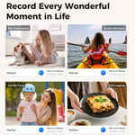 Kính Thông Minh AI M02 Ultra Camera 8MP Tròng Kính Chuyển Màu, với Hộp Sạc Màu Đen, với Hộp Sạc Màu Nâu