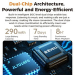 Kính Thông Minh AI M02 Ultra Camera 8MP Tròng Kính Chuyển Màu, với Hộp Sạc Màu Đen, với Hộp Sạc Màu Nâu