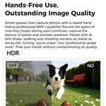 Kính Thông Minh AI M02 Ultra Camera 8MP Tròng Kính Chuyển Màu, với Hộp Sạc Màu Đen, với Hộp Sạc Màu Nâu