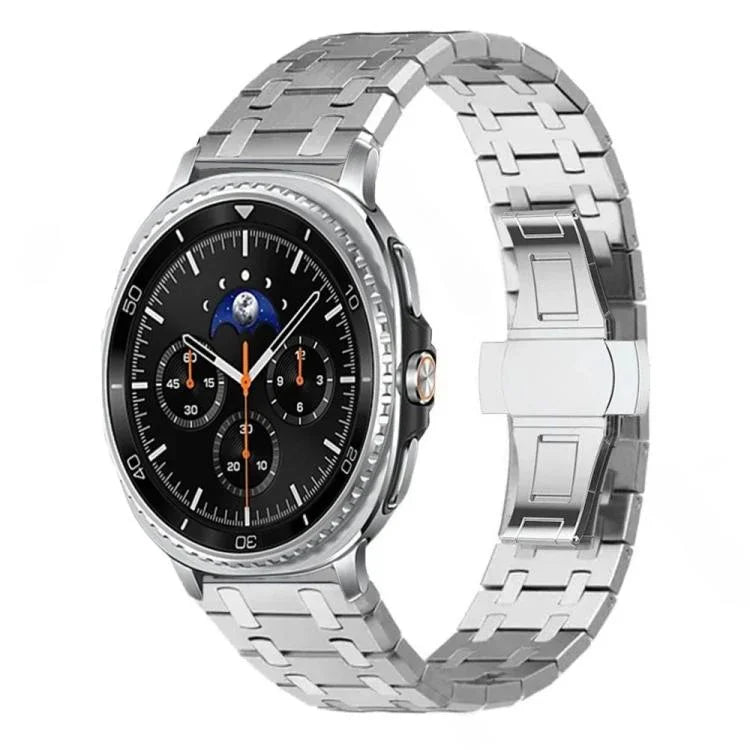 Dây đồng hồ hợp kim titan khóa bướm, Dành cho Samsung Galaxy Watch Ultra 47mm / Ultra 2025, Dành cho Samsung Galaxy Watch8 / Watch8 Classic