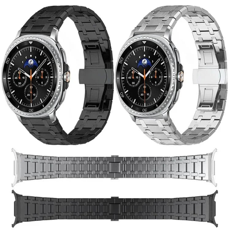 Dây đồng hồ hợp kim titan khóa bướm, Dành cho Samsung Galaxy Watch Ultra 47mm / Ultra 2025, Dành cho Samsung Galaxy Watch8 / Watch8 Classic