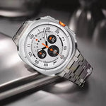 Dây đồng hồ hợp kim titan khóa bướm, Dành cho Samsung Galaxy Watch Ultra 47mm / Ultra 2025, Dành cho Samsung Galaxy Watch8 / Watch8 Classic