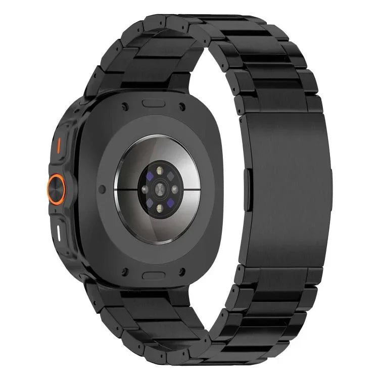 Dây đồng hồ hợp kim titan khóa HW ba hạt liền khối, Dành cho Samsung Galaxy Watch8 / Watch8 Classic