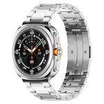 Dây đồng hồ hợp kim titan khóa HW ba hạt liền khối, Dành cho Samsung Galaxy Watch8 / Watch8 Classic