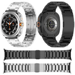 Dây đồng hồ hợp kim titan khóa HW ba hạt liền khối, Dành cho Samsung Galaxy Watch8 / Watch8 Classic