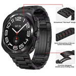 Dây đồng hồ hợp kim titan khóa HW ba hạt có thể tháo rời, Dành cho Samsung Galaxy Watch Ultra 47mm / Ultra 2025, Dành cho Samsung Galaxy Watch8 / Watch8 Classic