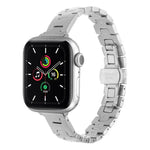 Dây đồng hồ kim loại thép không gỉ kiểu H rộng 14mm, dành cho Apple Watch 46mm / 49mm / 45mm / 44mm, dành cho Apple Watch 42mm / 41mm / 40mm / 38mm