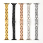 Dây đồng hồ kim loại thép không gỉ kiểu H rộng 14mm, dành cho Apple Watch 46mm / 49mm / 45mm / 44mm, dành cho Apple Watch 42mm / 41mm / 40mm / 38mm