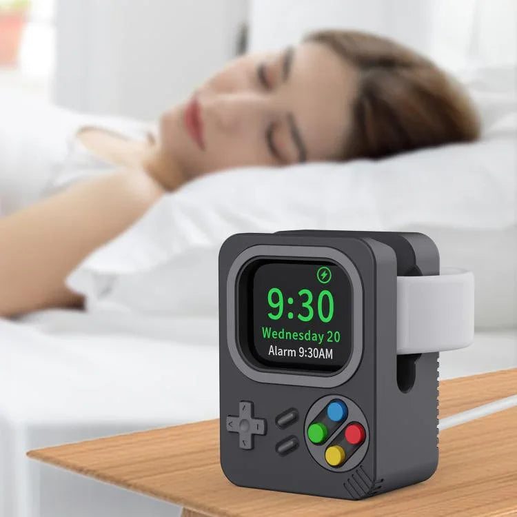 Đế sạc silicone kiểu máy chơi game cổ điển ZX-ZJ01 cho Apple Watch