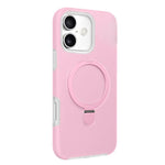 Jelly Liquid Silicone MagSafe Holder Phone Case, For iPhone 16 Pro, For iPhone 16, For iPhone 15 Pro Max, For iPhone 15 Pro, For iPhone 15