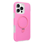 Jelly Liquid Silicone MagSafe Holder Phone Case, For iPhone 16 Pro, For iPhone 16, For iPhone 15 Pro Max, For iPhone 15 Pro, For iPhone 15