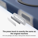 Jelly Liquid Silicone MagSafe Holder Phone Case, For iPhone 16 Pro, For iPhone 16, For iPhone 15 Pro Max, For iPhone 15 Pro, For iPhone 15