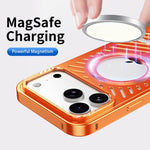 Ốp lưng điện thoại kim loại MagSafe giữ nam châm làm mát, dành cho iPhone 17 Pro Max, dành cho iPhone 17 Pro, dành cho iPhone 17